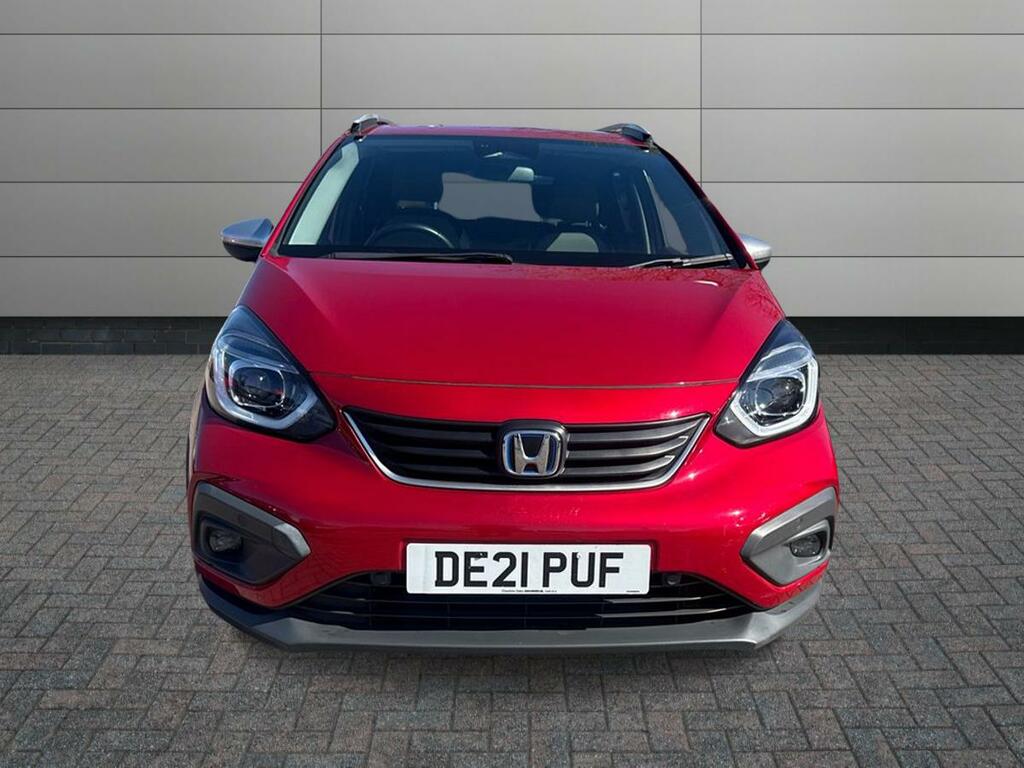 Honda Jazz 1.5 I-mmd Hybrid Crosstar Ex Ecvt Red #6