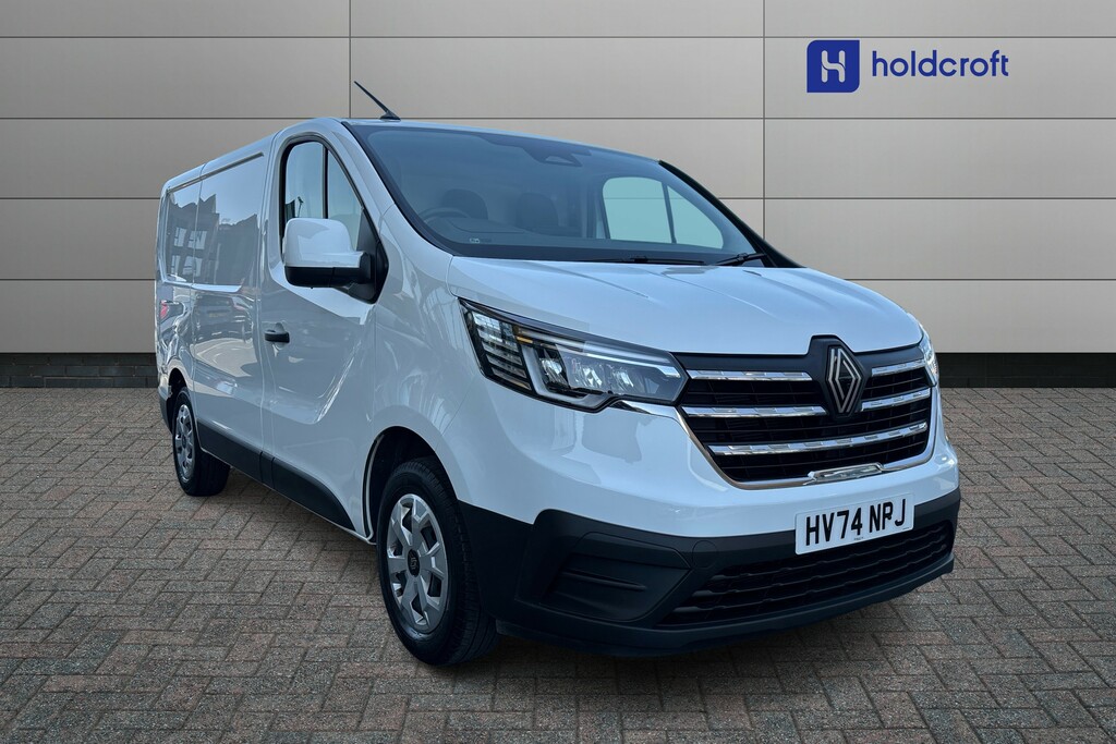 Renault Trafic Sl30 Blue Dci 130 Advance Safety Van White