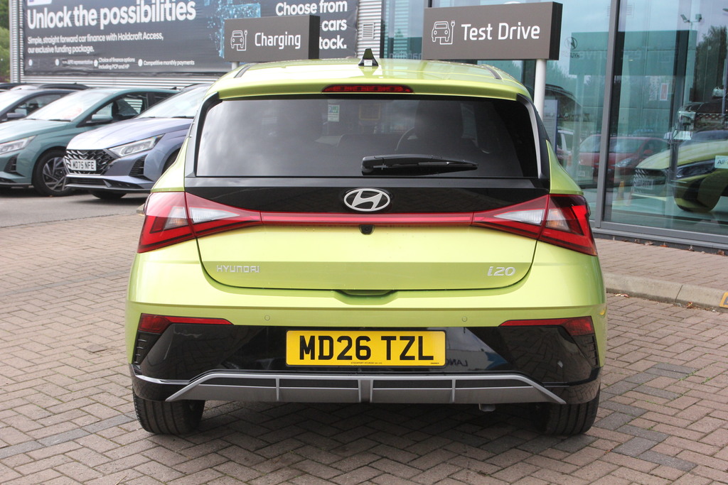 Hyundai I20 1.0 T-gdi Tech Line Hatchback Dct Euro Blue #29