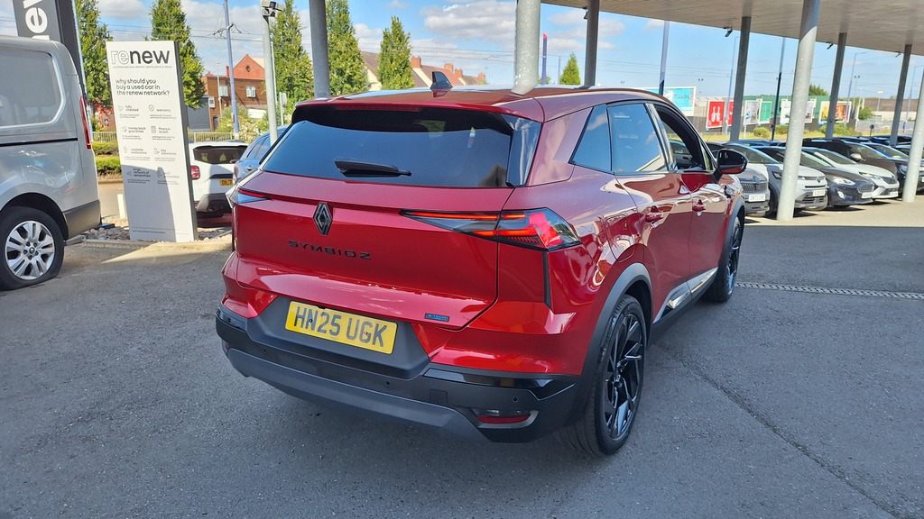 Renault Symbioz 1.6 E-tech Fhev 145 Iconic Esprit Alpine Red #4