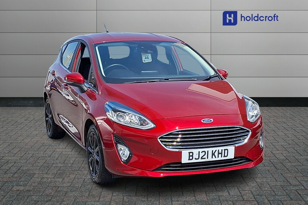 Ford Fiesta 1.0 Ecoboost Hybrid Mhev 125 Titanium Red
