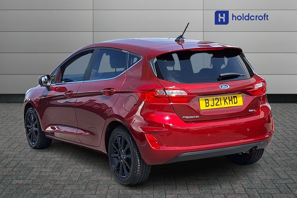 Ford Fiesta 1.0 Ecoboost Hybrid Mhev 125 Titanium Red #2