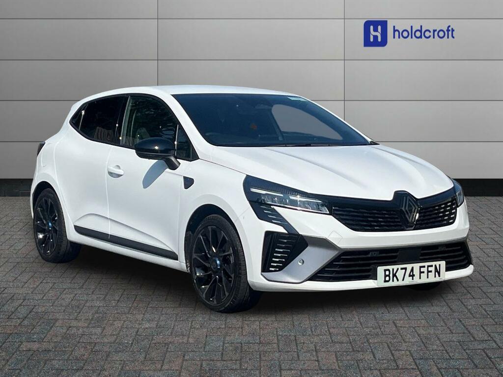 Renault Clio 1.6 E-tech Full Hybrid 145 Esprit Alpine BK74FFN White