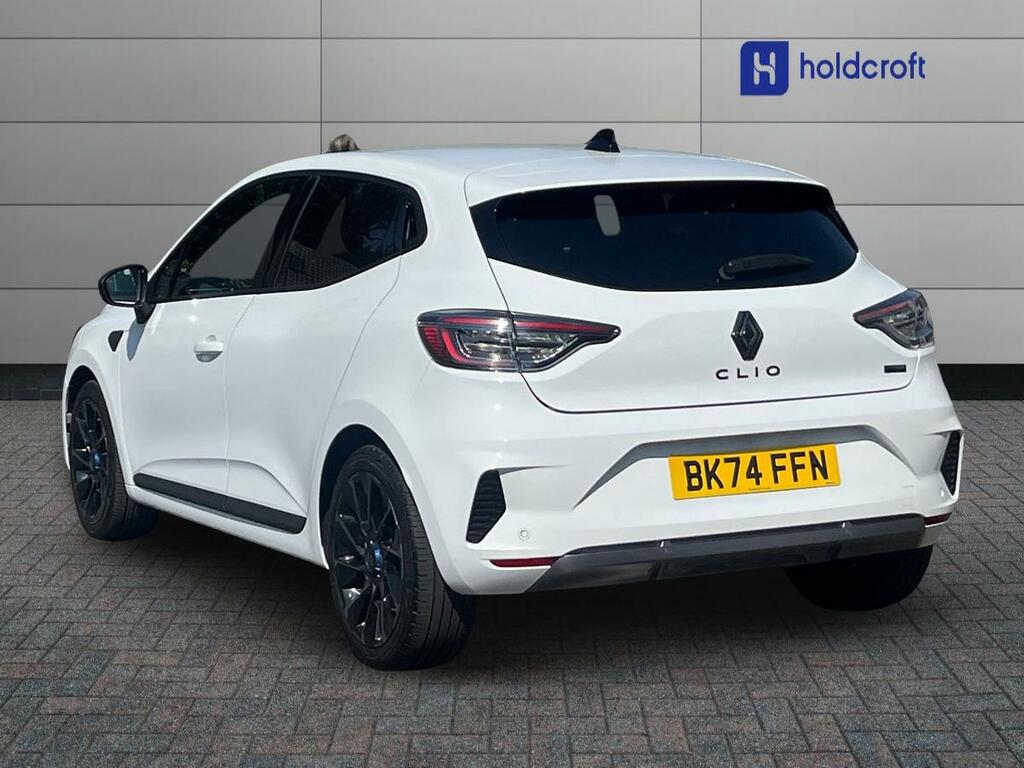 Renault Clio 1.6 E-tech Full Hybrid 145 Esprit Alpine BK74FFN White #2