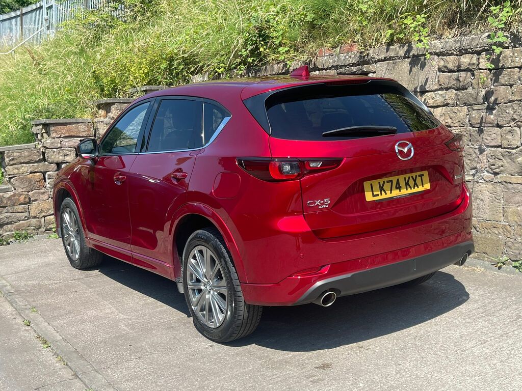 Mazda CX-5 2.5 E-skyactiv G Mhev Takumi Awd LK74KXT Red #4