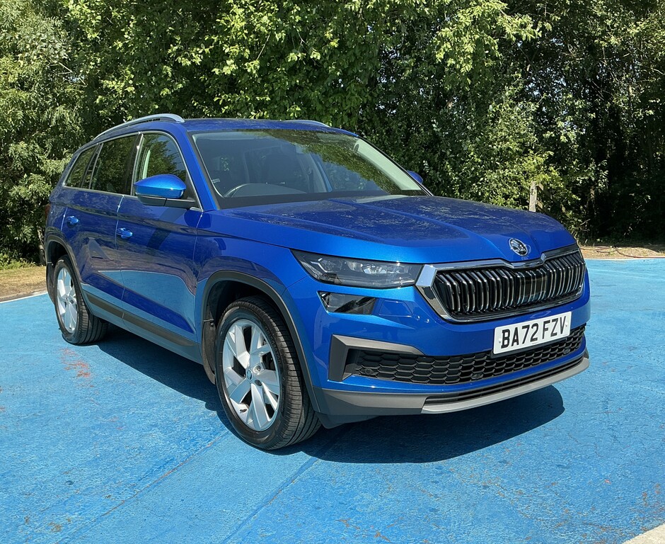 Skoda Kodiaq 1.5 Tsi Se L Dsg 7 Seat Blue