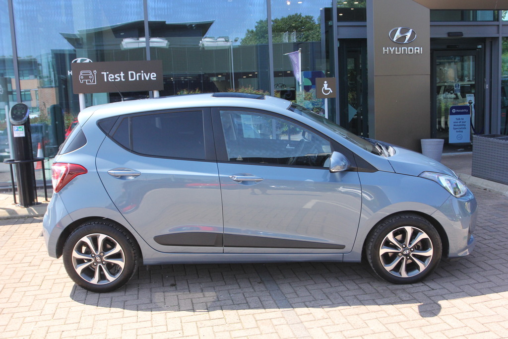 Hyundai I10 1.2 Premium Se YB17KNM Blue #6