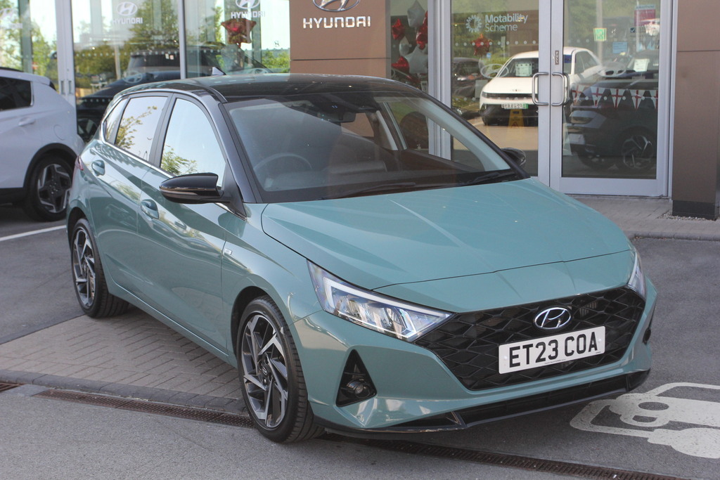Hyundai I20 1.0T Gdi 48V Mhd Ultimate Dct Green