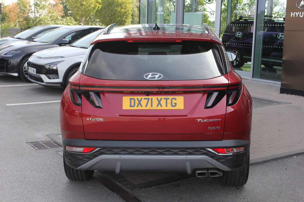 Hyundai Tucson 1.6 Tgdi Hybrid 230 Ultimate 2Wd DX71XTG Red #4