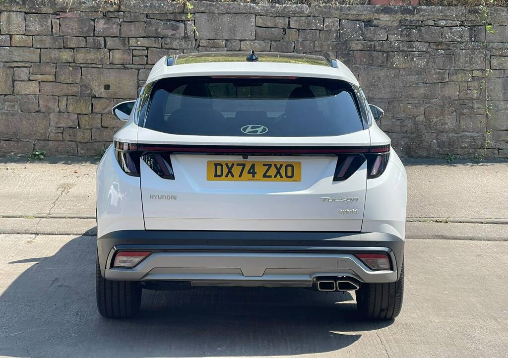 Hyundai Tucson 1.6T Hybrid Ultimate DX74ZXO White #5
