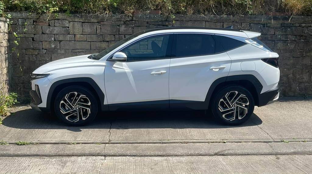 Hyundai Tucson 1.6T Hybrid Ultimate DX74ZXO White #6