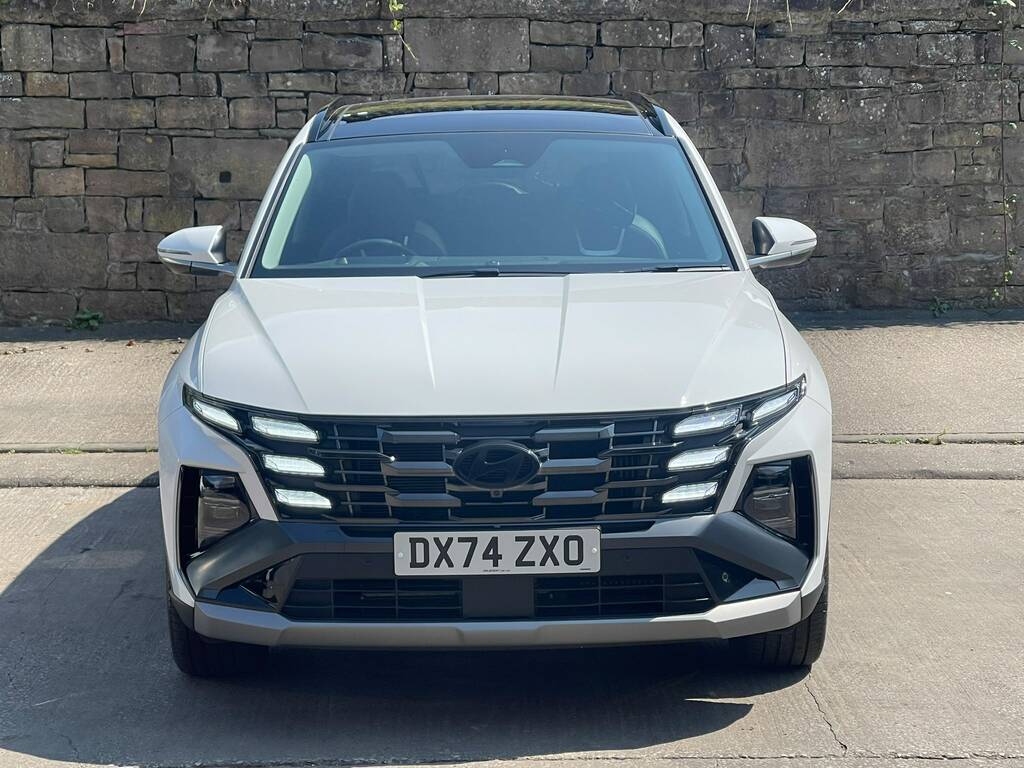 Hyundai Tucson 1.6T Hybrid Ultimate DX74ZXO White #3