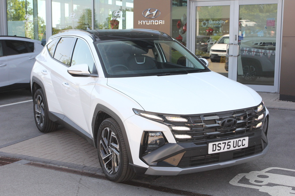 Hyundai Tucson 1.6T 239 Hybrid Ultimate White