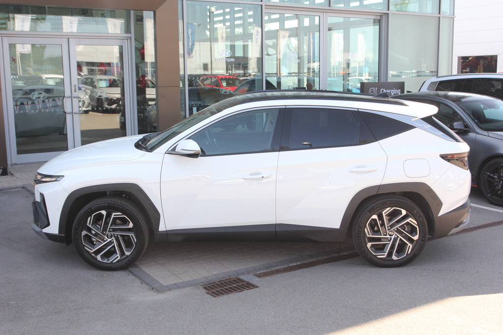 Hyundai Tucson 1.6T 239 Hybrid Ultimate DS75UCC White #6