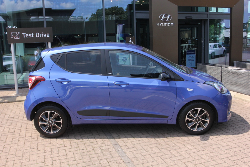 Hyundai I10 1.0 Go Se MT19JJU Blue #6