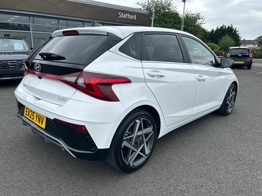 Hyundai I20 1.0T Gdi Premium Dct EA25YNV White #4