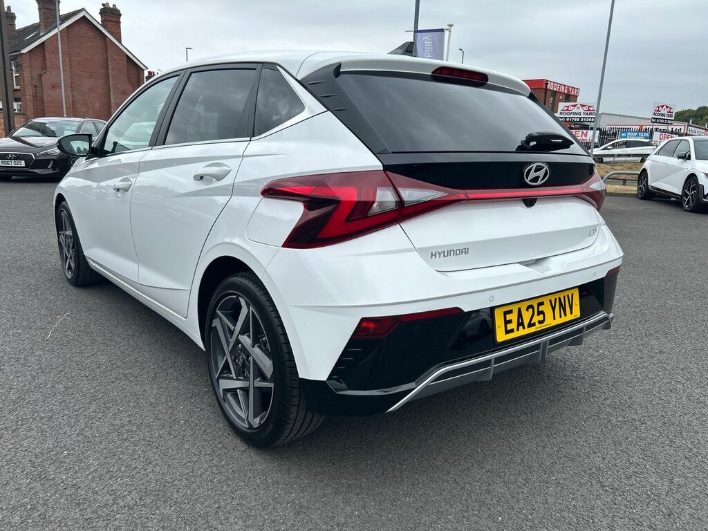 Hyundai I20 1.0T Gdi Premium Dct EA25YNV White #5