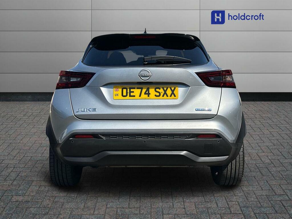 Nissan Juke 1.6 Hybrid Tekna Silver #4