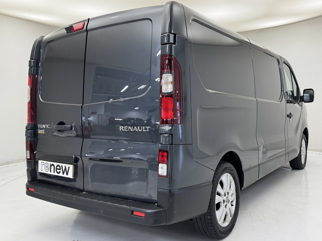Renault Trafic Ll30 Blue Dci 130 Sport Van DN72OUO Grey #4