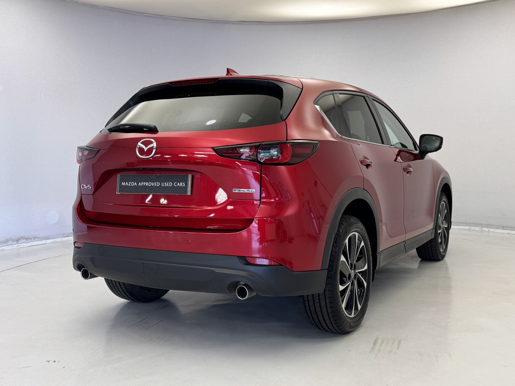 Mazda CX-5 2.0 E-skyactiv G Mhev Exclusive-line Red #2