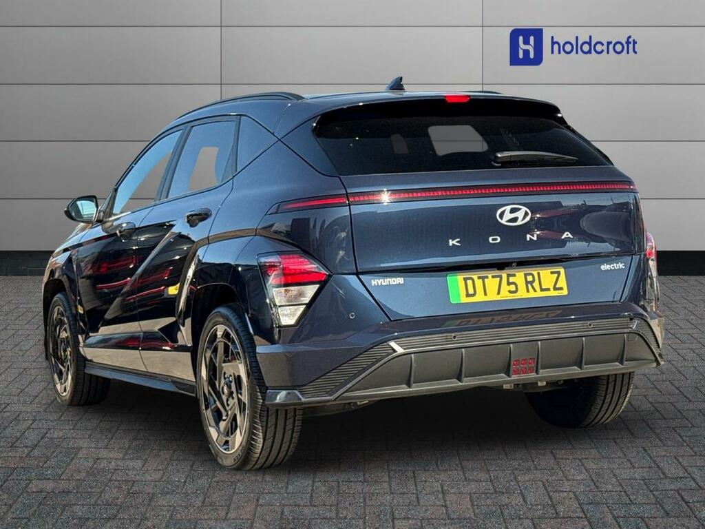 Hyundai Kona 160Kw N Line 65Kwh DT75RLZ Blue #3