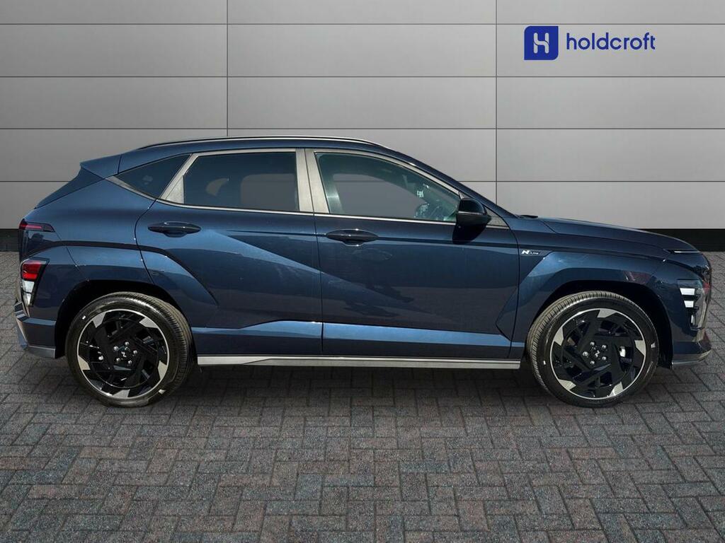Hyundai Kona 160Kw N Line 65Kwh DT75RLZ Blue #6