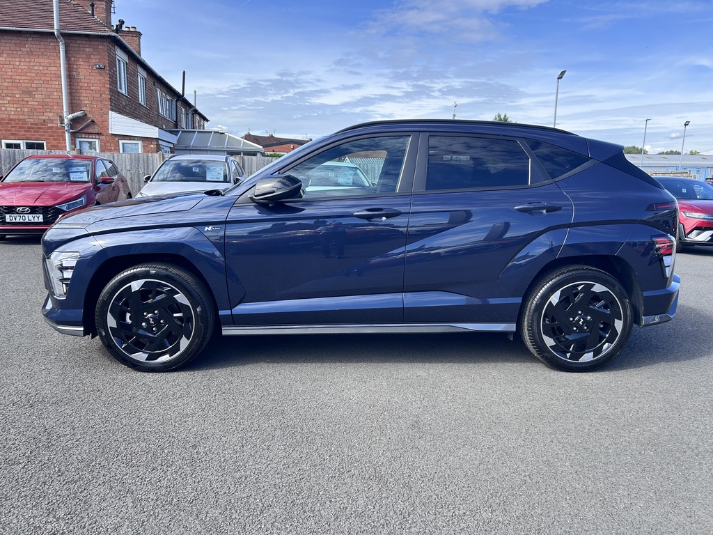 Hyundai Kona 160Kw N Line 65Kwh DT75RLZ Blue #5