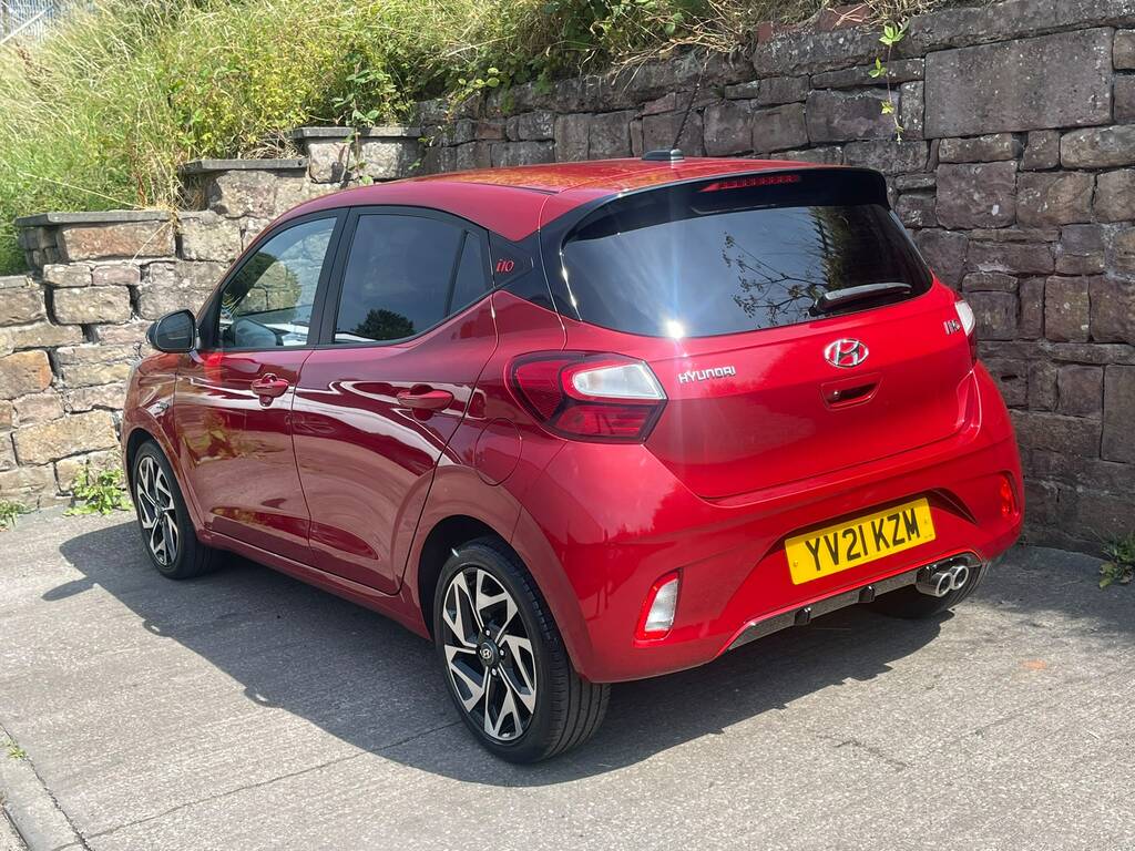 Hyundai I10 1.0 T-gdi N Line YV21KZM Red #4