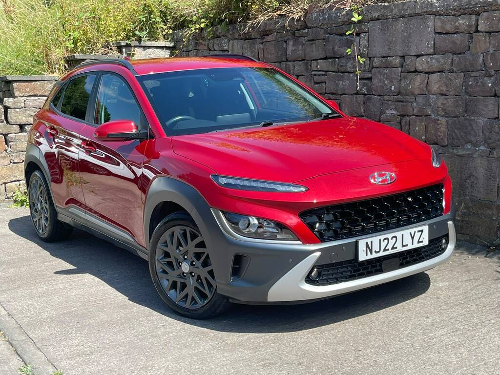 Hyundai Kona 1.6 Gdi Hybrid Premium Dct Red