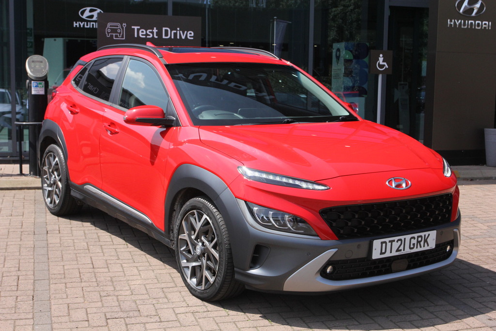 Hyundai Kona 1.6 Gdi Hybrid Ultimate Dct Red