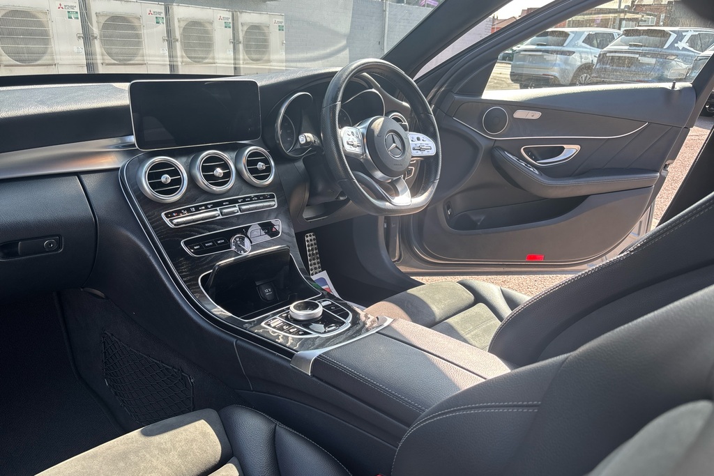Mercedes-Benz C Class C200 Amg Line 9G-tronic LM68RLU Grey #3