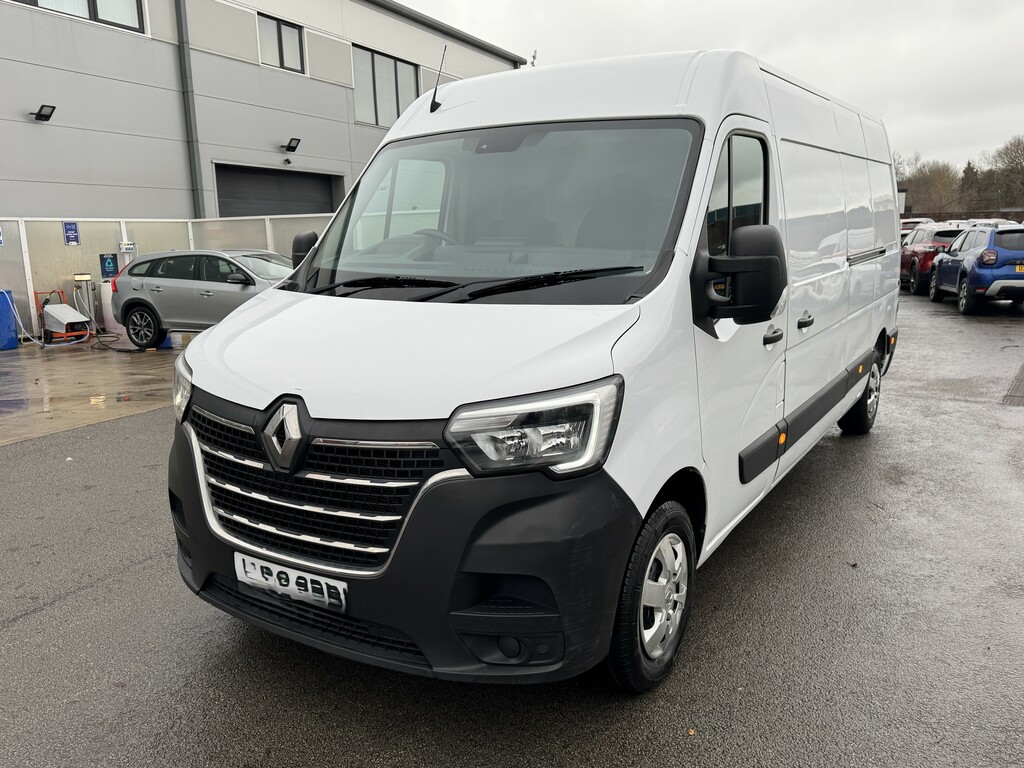 Renault Master Lm35dci 135 Business Medium Roof Van White #3