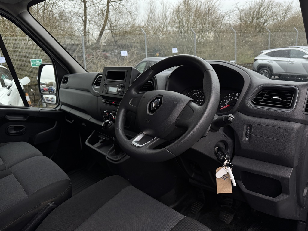Renault Master Mm35dci 135 Business Medium Roof Van White #12