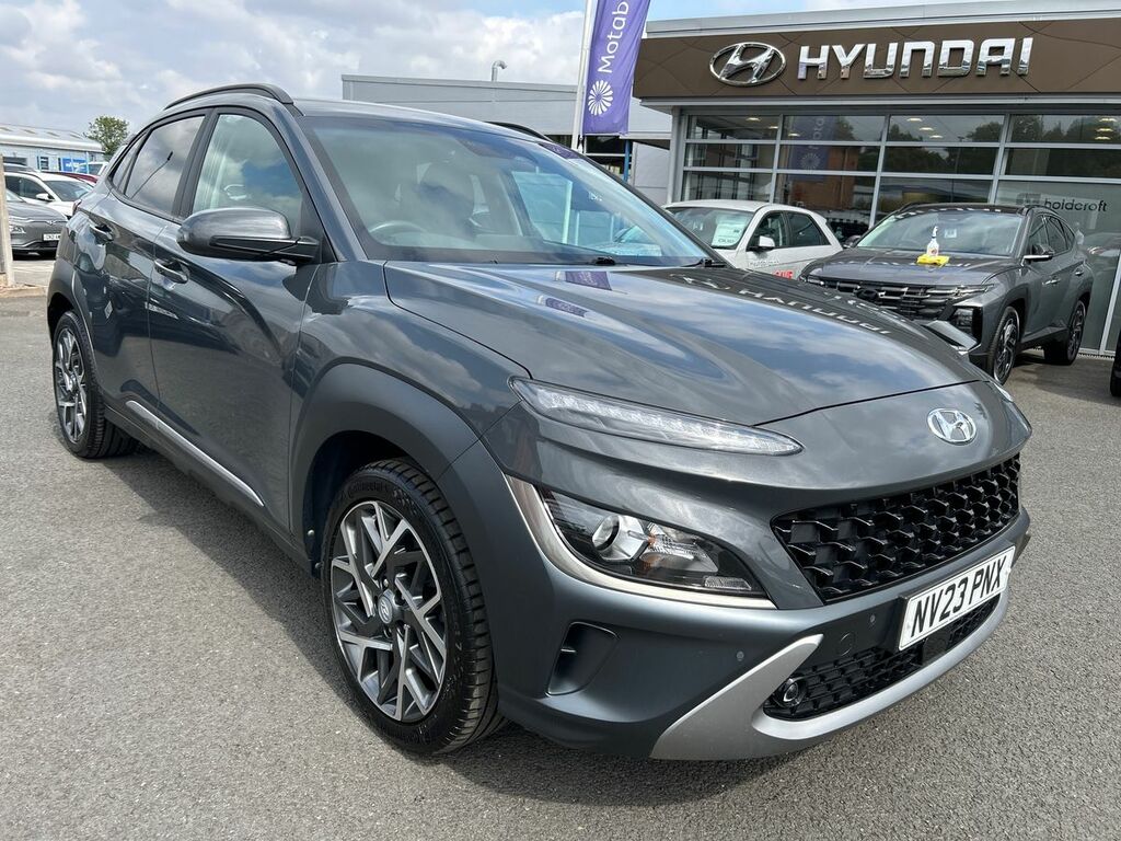 Hyundai Kona 1.6 Gdi Hybrid Premium Dct NV23PNX Grey #3