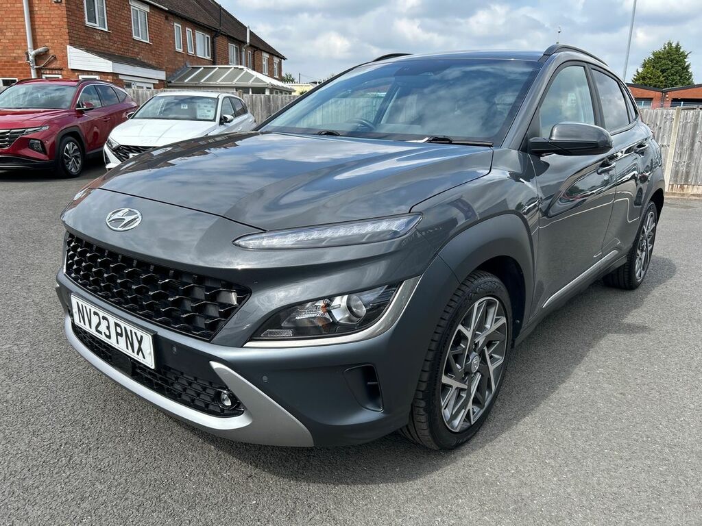 Hyundai Kona 1.6 Gdi Hybrid Premium Dct NV23PNX Grey #5