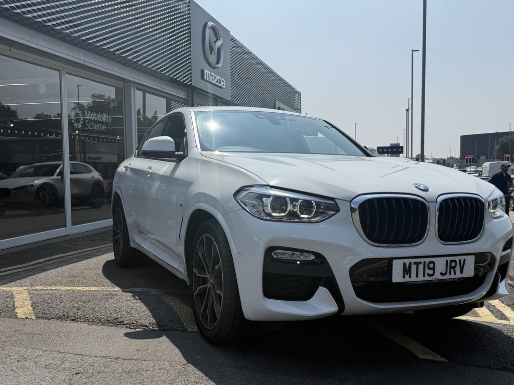 BMW X4 Xdrive30d M Sport Step White