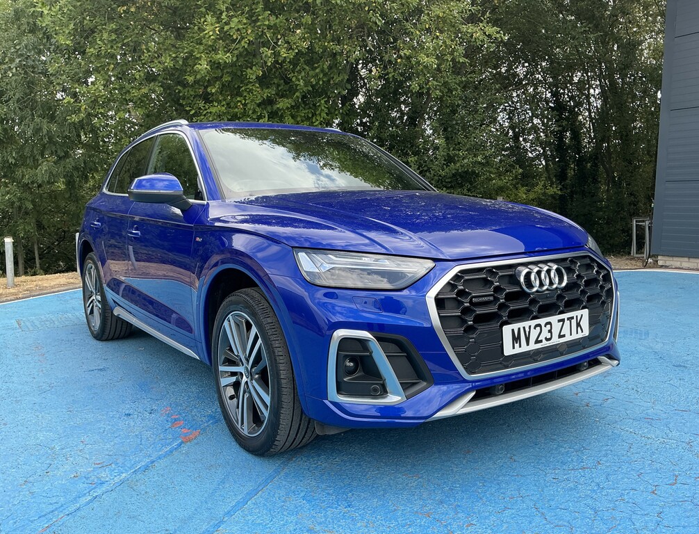 Audi Q5 40 Tdi Quattro S Line S Tronic Blue