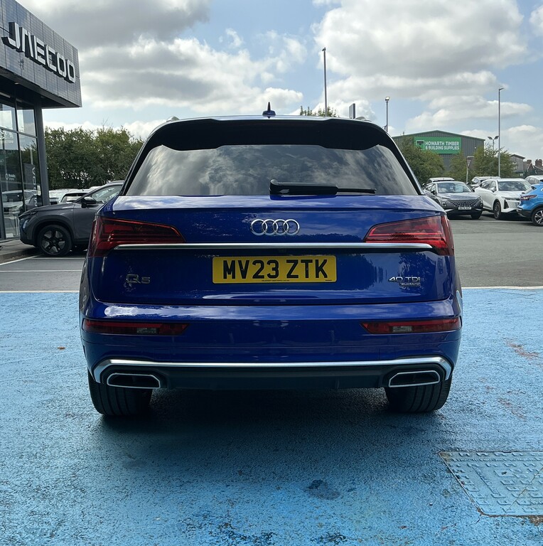 Audi Q5 40 Tdi Quattro S Line S Tronic MV23ZTK Blue #6