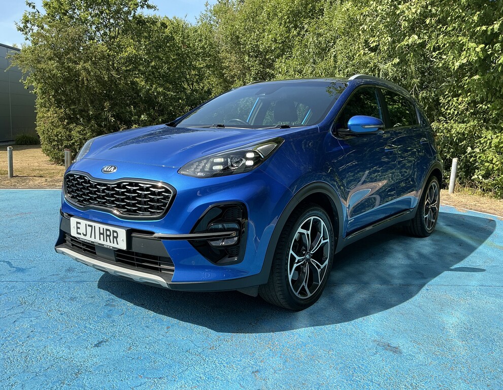 Kia Sportage 1.6 Crdi 48V Isg Gt-line S Dct Awd EJ71HRR Blue #4
