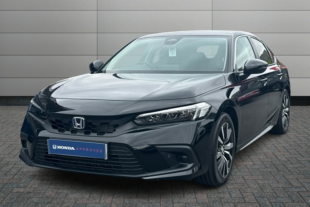 Honda Civic Civic 2.0 Ehev Elegance Cvt Black #10