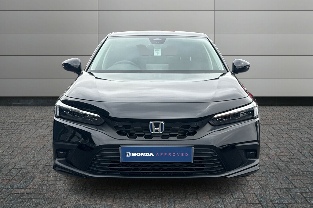 Honda Civic 2.0 Ehev Elegance Cvt Black #6