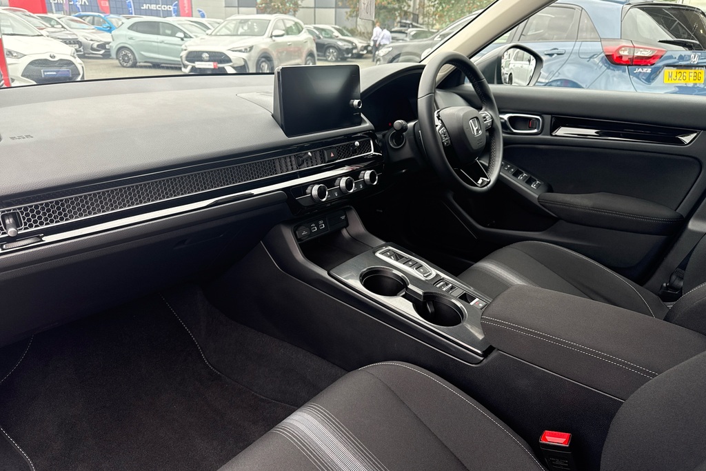 Honda Civic 2.0 Ehev Elegance Cvt Black #2