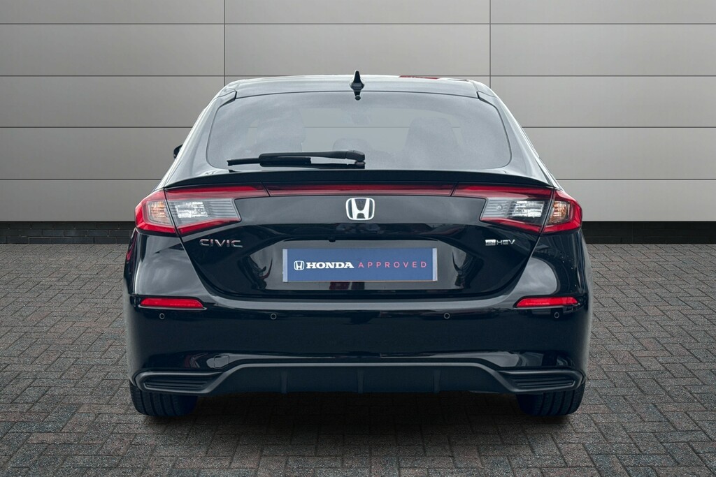 Honda Civic Civic 2.0 Ehev Elegance Cvt Black #7