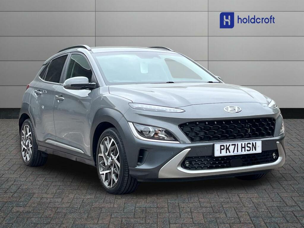 Hyundai Kona 1.6 Gdi Hybrid Premium Dct PK71HSN Grey