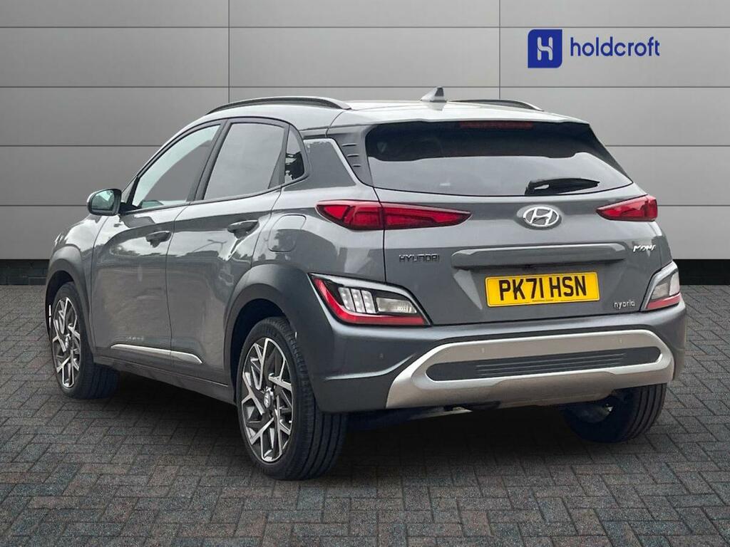 Hyundai Kona 1.6 Gdi Hybrid Premium Dct PK71HSN Grey #2