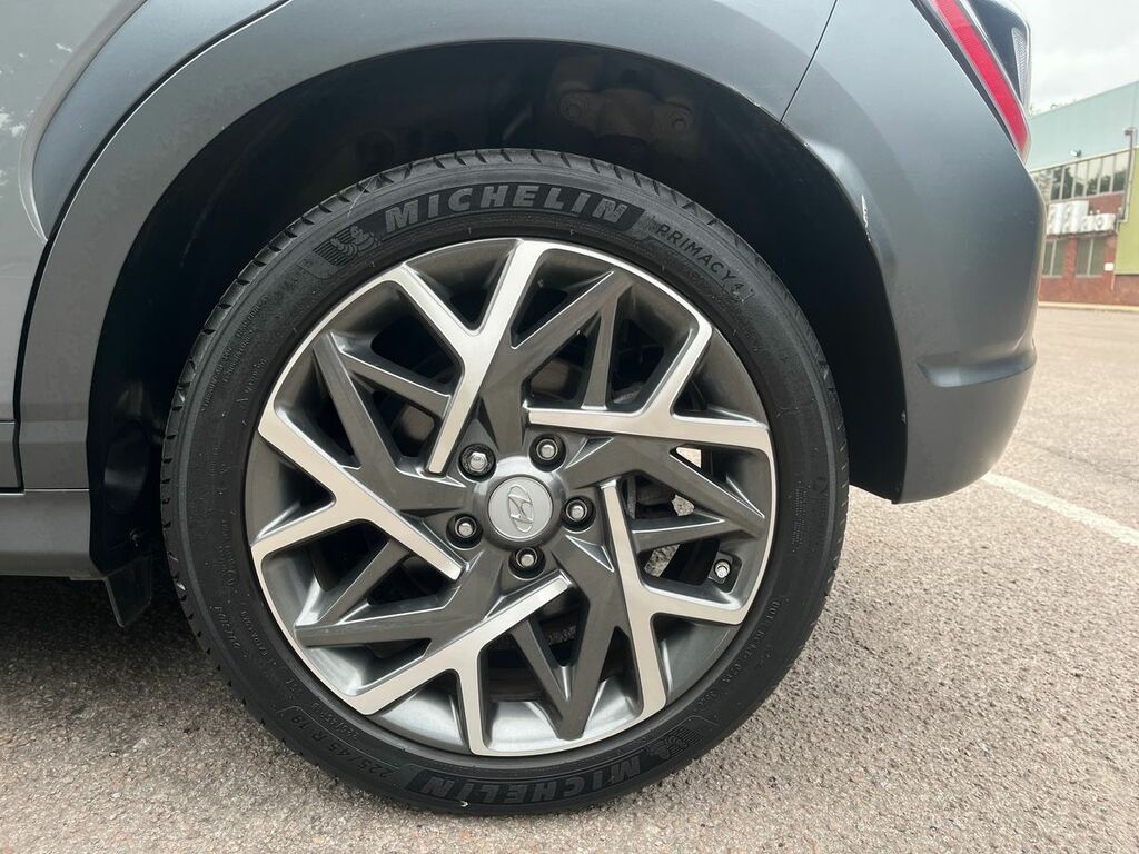 Hyundai Kona 1.6 Gdi Hybrid Premium Dct PK71HSN Grey #4