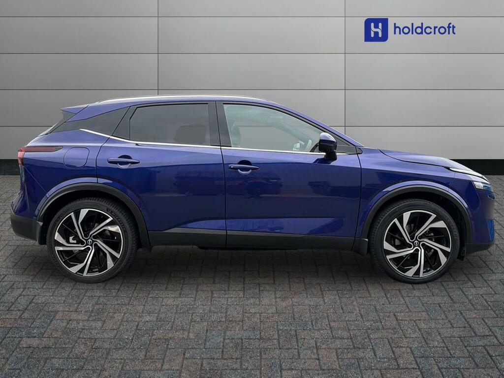 Nissan Qashqai 1.3 Dig-t Mh 158 Tekna Xtronic DX72YZJ Blue #2