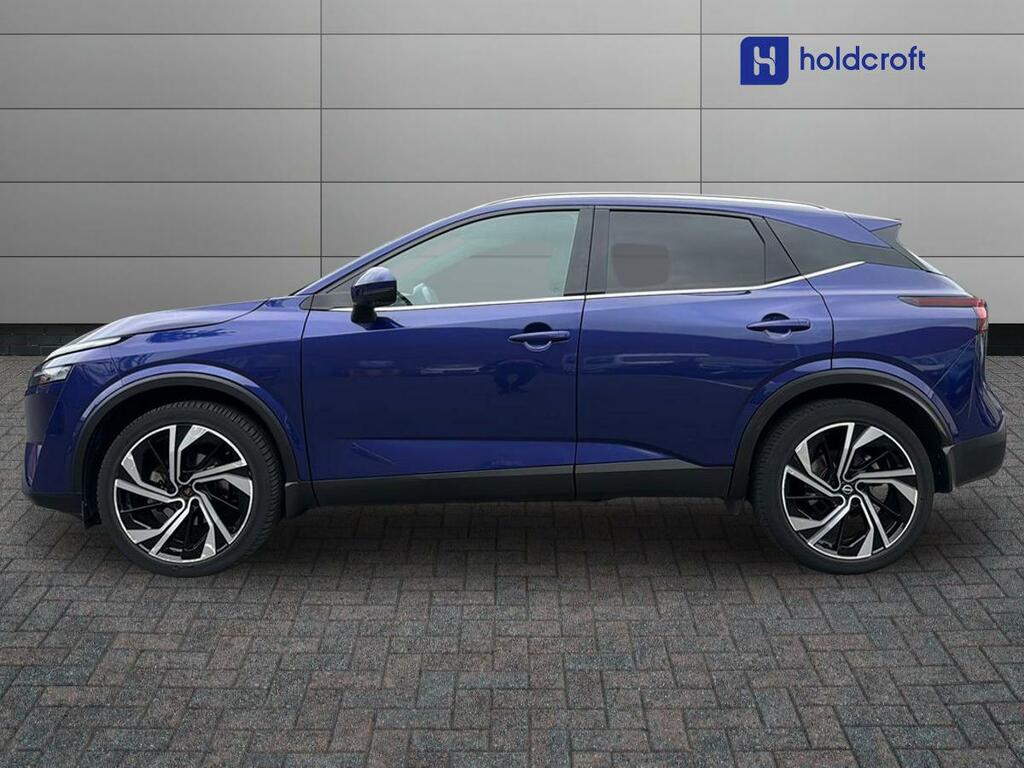 Nissan Qashqai 1.3 Dig-t Mh 158 Tekna Xtronic DX72YZJ Blue #5