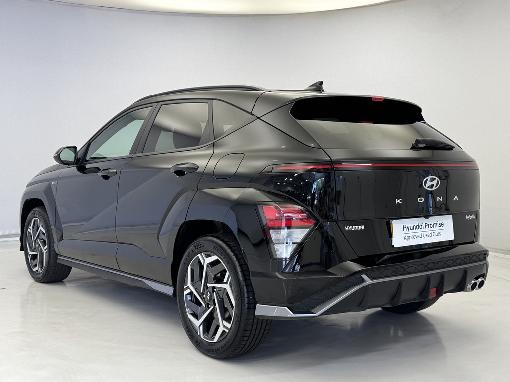 Hyundai Kona 1.6 Hybrid 129 N Line Dct EF25LNU Black #6