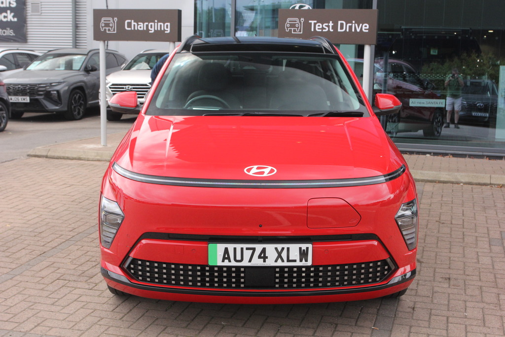 Hyundai Kona 160Kw Ultimate 65Kwh AU74XLW Red #2